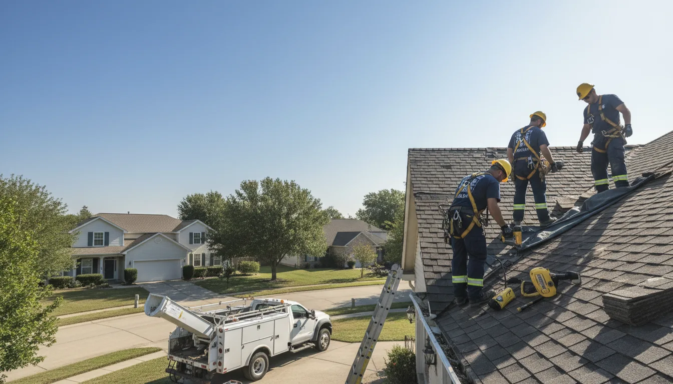 Emergency Roof Repair in Mechanicsburg, IL near me